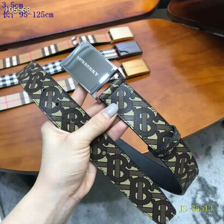 Burberry Belt 35mmX95-110cm 8L11